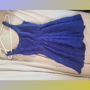 Aeropostale Purple Lace Mini Dress size Small